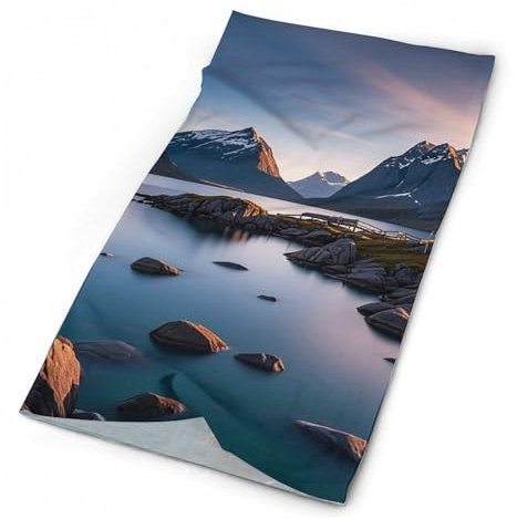 Norwegen-Inseln, Halstuch, wärmer, Gesichtsschutz, Schal, modisch, winddicht, Gesichtsschutz, Winter-Sturmhaube, sonnenkühlender Schal, Gator-Abdeckung, wiederverwendbarer Bandana-Schal für Männer und