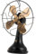 HOLIDYOYO Vintage Electric Fan Model Resin Table Topper Decor Party Accessory Miniature Scene Ornament Home Decor