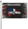 Bandera Del Patio Mapa De República Dominicana Bandera Personalizada Resistente A La Intemperie Bandera De Terraza Para Hogar, Patio, Jardín, 90X150cm
