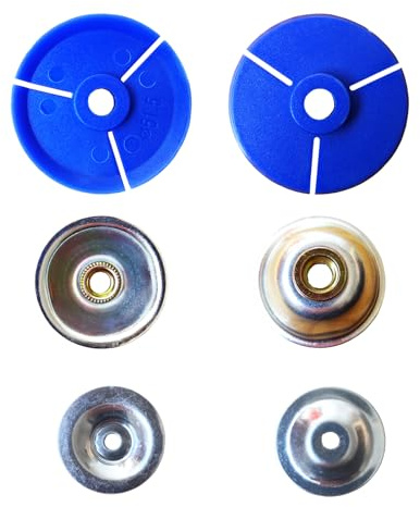 ANZHUO Two sets of sausage caulk gun press pads, accessories,adapters | Compatible with most sausage filling guns on the market