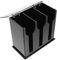 iplusmile resto de cuchara utensilio soporte para cubiertos de cocina organizador de cubiertos de mostrador Poseedor porta cubiertos para mesa soporte para cuchara de cocina Acrílico Negro