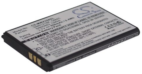 Gmmhhs - Batteria di ricambio per Motorola EX210, EX211, Gleam, WX160, WX180, WX260, WX280, WX288, WX390, WX395, P/N: OM4A, OM4C, SNN1218K, SNN5882, SNN5882A 6 55 3,7V