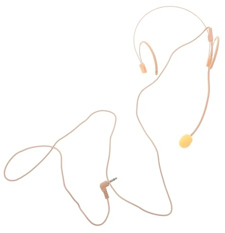 Alipis Gesangs Headset Mikrofon Requisite für Auftritte, 1 Stück Packung | Sponge, Kunststoff und Metall, Komfortabler Sitz, für Schulaufführungen und Rollenspiel, Tragbar