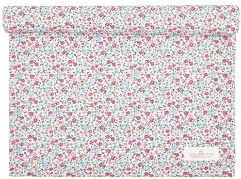 GreenGate Louisa Tischläufer White 140x45cm