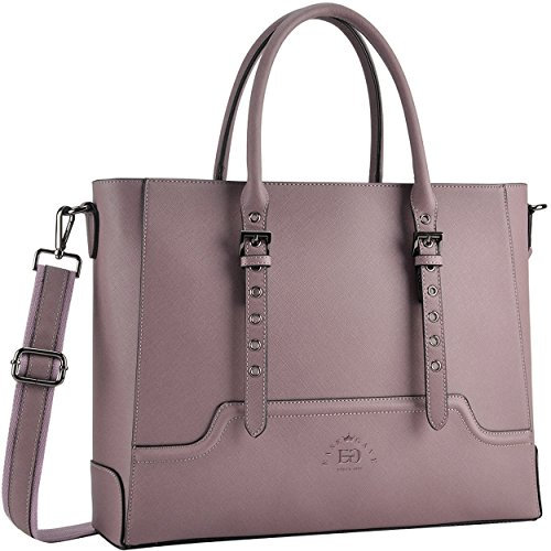 EaseGave Bolsa para laptop para mujer, bolsa cruzada de 15.6 pulgadas, regalo ideal para mujeres, Navidad, bolsa de trabajo con múltiples bolsillos, bolsa de profesor, regalos de graduación para la