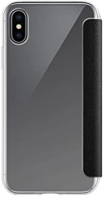 XQISIT Flap Cover Adour for Apple iPhone XS Max black