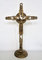 Artikelname Stehkreuz , Standkreuz groß Wandkreuz Jesus Corpus Herrgott Kruzifixe Antik Gold 58cm