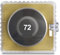 BISupply Thermostat-Schlosskastenabdeckung mit Schlüssel, passend für 12,7 x 11,4 cm oder kleinere Thermostate – Thermostatschutz für Zuhause mit Montagezubehör