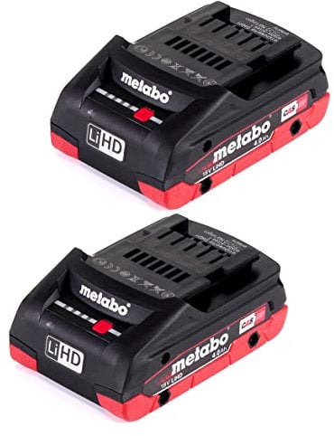 Metabo Akku Set 18V mit 2x Akku LiHD 4,0Ah (625367000)