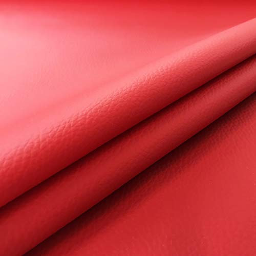 Weicher Kunstlederstoff, Kunstleder, 300x140 CM für Möbel Sofas, Stühle, Taschen Rot