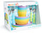 Munchkin 16 Piece Toddler Dining Set, Includes Plates, Bowls, Cups and Utensils, Multi