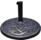 COSTWAY Resin Parasol Base, 38mm/48mm Heavy Duty Umbrella Stand Holder, Outdoor Garden Patio Yard Market Umbrella Base (20kg, 55 x 55 x 35cm)