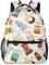 通用 Bubble Tea Boba Print Großer Rucksack für Kinder Jungen Mädchen Schule Personalisierte Reiseschultasche mit mehreren Taschen