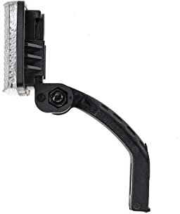 2 Stück Fahrrad Reflektor Katzenauge Strahler Frontstrahler Vorne Weiß Halterung V-Brake