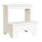 Aranaz Taburete Escalon Blanco, 40x30x40