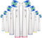YEHOLDING 8 Stück Elektrische Zahnbürstenkopf Kompatibel mit Oral B, Arbeitet mit Precision Clean, Sensitive Clean, Tiefenreinigung,Vitality Series und mehr, Kompatibel mit Oral B Aufsteckbürsten