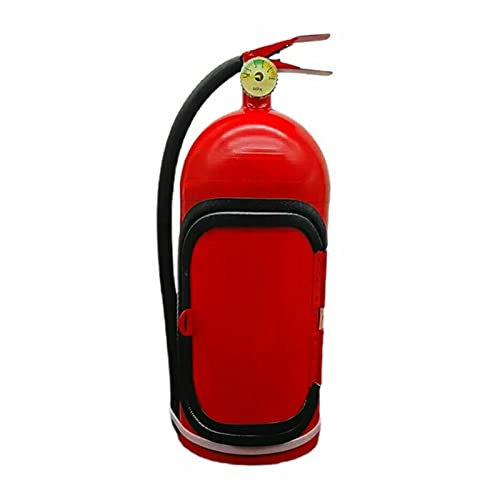 Generico portavini,Estintore Porta-liquori Gadget Regali da Uomo Souvenir di Natale Regalo novità Vigile del Fuoco Scaffale da Mini Bar in Metallo Fatto a Mano
