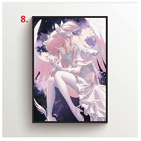 IGHSNZUH Puzzles Für Erwachsene 1000 Teile Puzzle Anime Poster Puella Magi Madoka Magica Retro1000 Teile Puzzlespiel