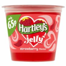 DhaHartleys RTE Jelly Pot Strawberry 12x125g MAS