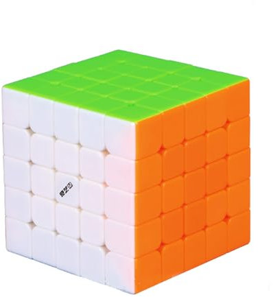 Zauberwürfel, QY MS 5x5 Speed Cube Geschwindigkeitswürfel 5x5x5 3D Puzzle Denkaufgabe Geeignet für Zauberwürfel Enthusiasten (MS 5X5)
