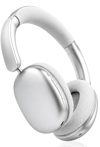 BEBEAT - Auriculares Inalambricos Bluetooth Diadema con Cancelación de Ruido Activa - 75 Horas de Uso - Carga Rápida, Ecualizador, Carga USB-C, Rango de 10 m, Llamadas Nítidas, iOS y Android.