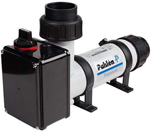 well2wellness® Pahlen Elektroheizer 12kW aus Kunststoff mit Heizstab aus Titan