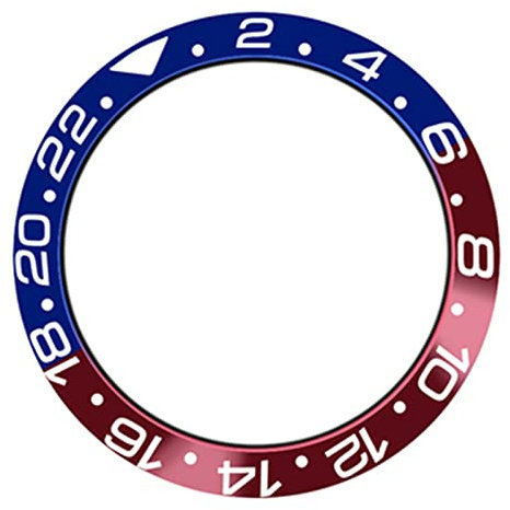 Generic - Armbanduhr HYCSE685-4D für Herren - Rolex GMT Uhrenbesitzer - Mehrfarbig - Keramik-Lünette - Kratzfest - Analog - Batteriebetrieben