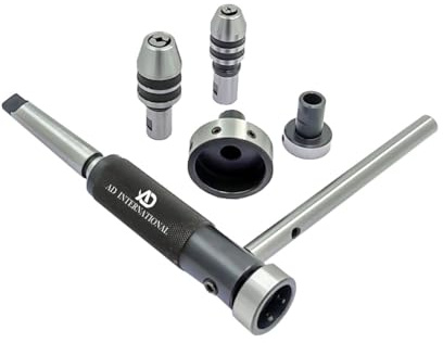 A.D International Threading & Tapping Attachment-lathe tailstock die holder set Machine Tools (MT2)
