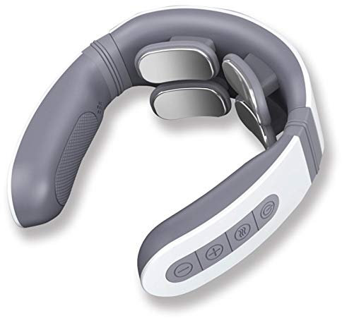 Bwer Electric Neck Massage Neck Massager Four Heads Smart Health Care Shoulder Relaxation Relieve Stress Fatigue Pain Relief Tool