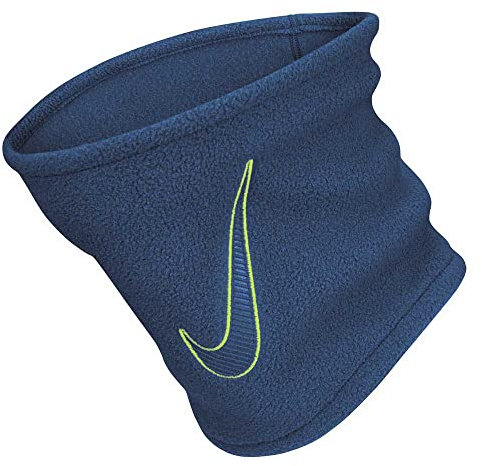 Nike Unisex Fleece Neck Warmer, Blue, One Size EU