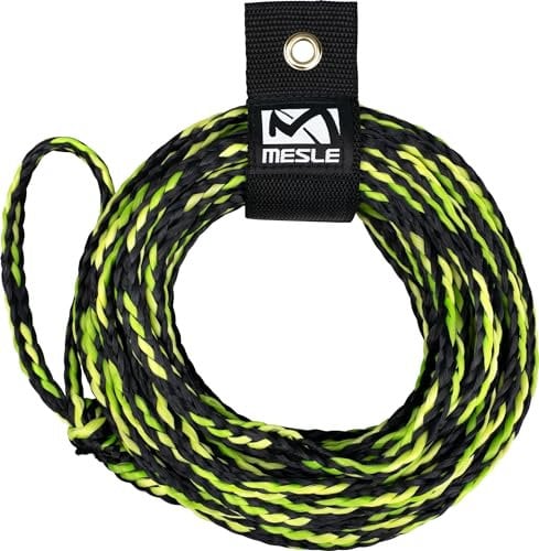 Mesle Schlepp-Leine Pro 2P 55' für Wassersport Tubes und Schleppreifen, Zug-Seil für 2 Personen Towable, Länge 16,8 m