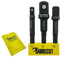 3 x SabreCut SCESAK1 Socket Adapters 1/4 inch HEX to 1/4 inch 3/8 inch 1/2 inch Square Drive for Impact Drivers Wrenches and Ratchets