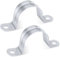 20mm Rohrschellen 20Stück, Leryati Edelstahl 304 Metall U-Typ Rohrschelle Set, Zweiloch U-förmige Rohrschellen Befestigungsschelle Metallschellen für Gasrohre Wasserrohre rohre Wand und Kabeln