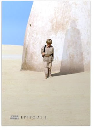 Displate Star Wars Metallposter - Anakin Plakat 32x45cm - Geschenk und Deko