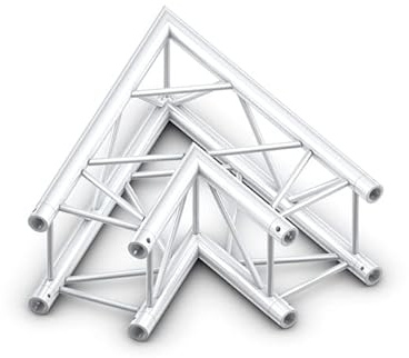 Milos Pro-30 Square G Truss - Corner - Heavy Duty QCVU20-60° corner - heavy duty - silver - G