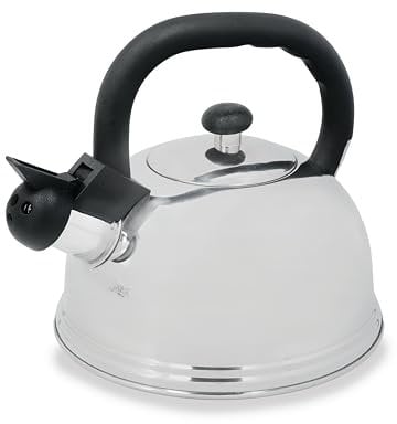 La Cafetière Bouilloire sifflante en acier inoxydable 1,6 l