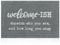 JJUUYOU Welcome Mats Outdoor Front Door Mat Indoor Entrance with Non Slip Rubber Back Funny Welcome-ish Durable Doormats Entryway Decor for Home Farmhouse, Light Gray