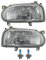 EISENFELS Set 106569708 erstellt mit Scheinwerfer links und rechts + COOL BLUE INTENSE H4 Leuchtmittel kompatibel mit III 1H1 1E7 1H5
