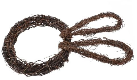 Hasengirlande osterhasen basteln osterdekoration Osterhasen Handmade Osterkranz für Tischdekoration Türkranz vorn DIY Girlandenringe Haushalt Rattan-Kreis Wandbehang Zubehör Rahmen
