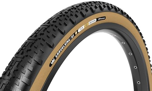 Panaracer Gravelking X1 R-Line TLR Tubeless Ready Faltreifen - ZSG Gravel Compound Pannensicher - Beadlock-Technologie - 120Tpi TuffTex-R Gehäuse - Gravel Fahrradreifen