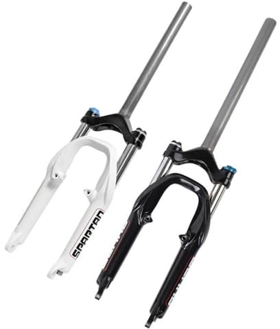 Fourche Vtt 1 pièces tube de tête d'extension 20 pouces montagne vélo pliant Suspension serrure fourche avant hydraulique amortisseur avant modification pliante Fourche Vtt 26 Pouces ( Color : Black )