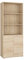 Lomadox Aktenregal Aktenschrank Büroschrank Regal mit Türen abschließbar Eiche Sonoma 79x203,2x40,3 cm