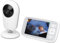 Plyisty Babyphone, 4-Zoll-Bildschirm, Video-Babyphone mit Kamera und Audio, Unterstützt Nachtsicht, kein WLAN, 2-Wege-Audio, Schlaflieder, Temperatur (EU-Stecker 100 V–240 V)