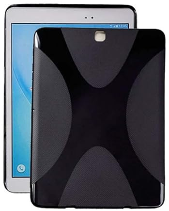 Passend für Samsung Galaxy Tab S2 9.7 T810 / T815 Flachbildschirm Schutzhülle TPU Soft Shell Clear Water Cover (Schwarz)