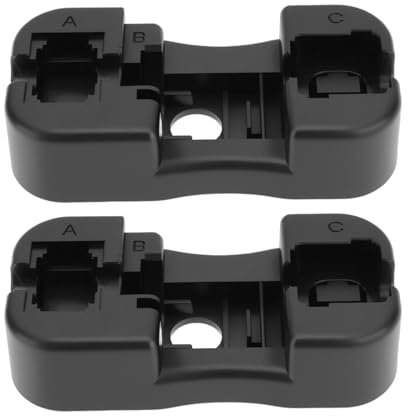 LT Easiyl 2 x Kabelwerkzeug-Modulhalter, Keystone Jack Punch Down Ständer, Halter geeignet für 110 Blade Wire Cable Tool RJ45/RJ11 – Mehrzweck-Werkzeug für Verkabelung