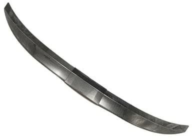 Auto Spoiler 3 STÜCKE Universal Auto Spoiler ABS Kofferraum Heckspoiler Heckspoiler 115-125 cm Einstellbar Für Die Meisten Auto Auto Spoiler Wing(All Black)