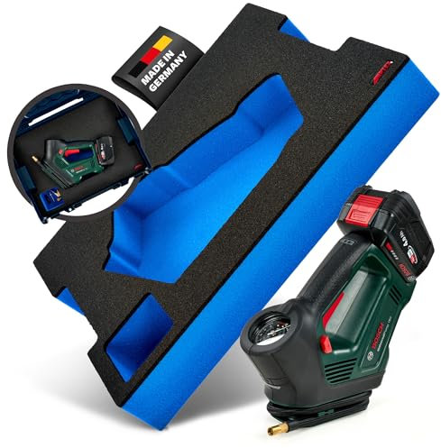 APTEX Insert en mousse pour pompe à air comprimé sans fil Bosch UniversalPump 18 V pour L-Boxx 136