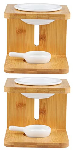 Cabilock 2 Sets Duftkerzenhalter Zum Aufhängen Wachsbrenner Hochzeitsdeko Stabkerze Räuchergefäß Kerze Duftlampe Teelicht Ätherisches Öl Duftlampe Aromabrenner Aus