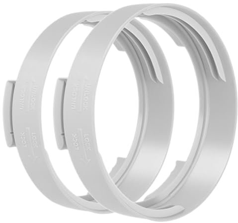 Abaodam 2 Stücke Grau Abs Klimaanlage Zubehör Klimaanlage Koppler Klimaanlage Schlauch Kanal Stecker Träger Klimaanlage Teile