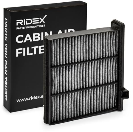 RIDEX 424I0110 Innenraumfilter Pollenfilter Aktivkohlefilter Höhe: 67 Breite: 240 Länge: 215 Kompatibel mit MITSUBISHI PAJERO IV V8W, V9W PAJERO III V7W, V6W PAJERO II V3W, V2W, V4W